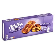 Bizcocho relleno con chocolate cake & choc Milka caja 175 g