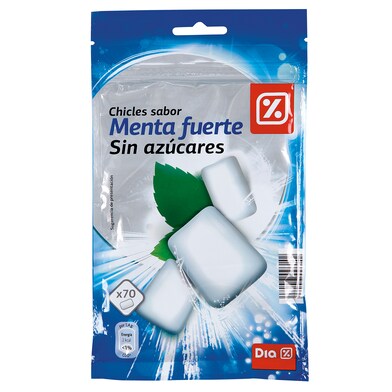 Chicles sabor eucalipto Dia bolsa 98 g-0 Chicles sabor eucalipto Dia bolsa 98 g-0