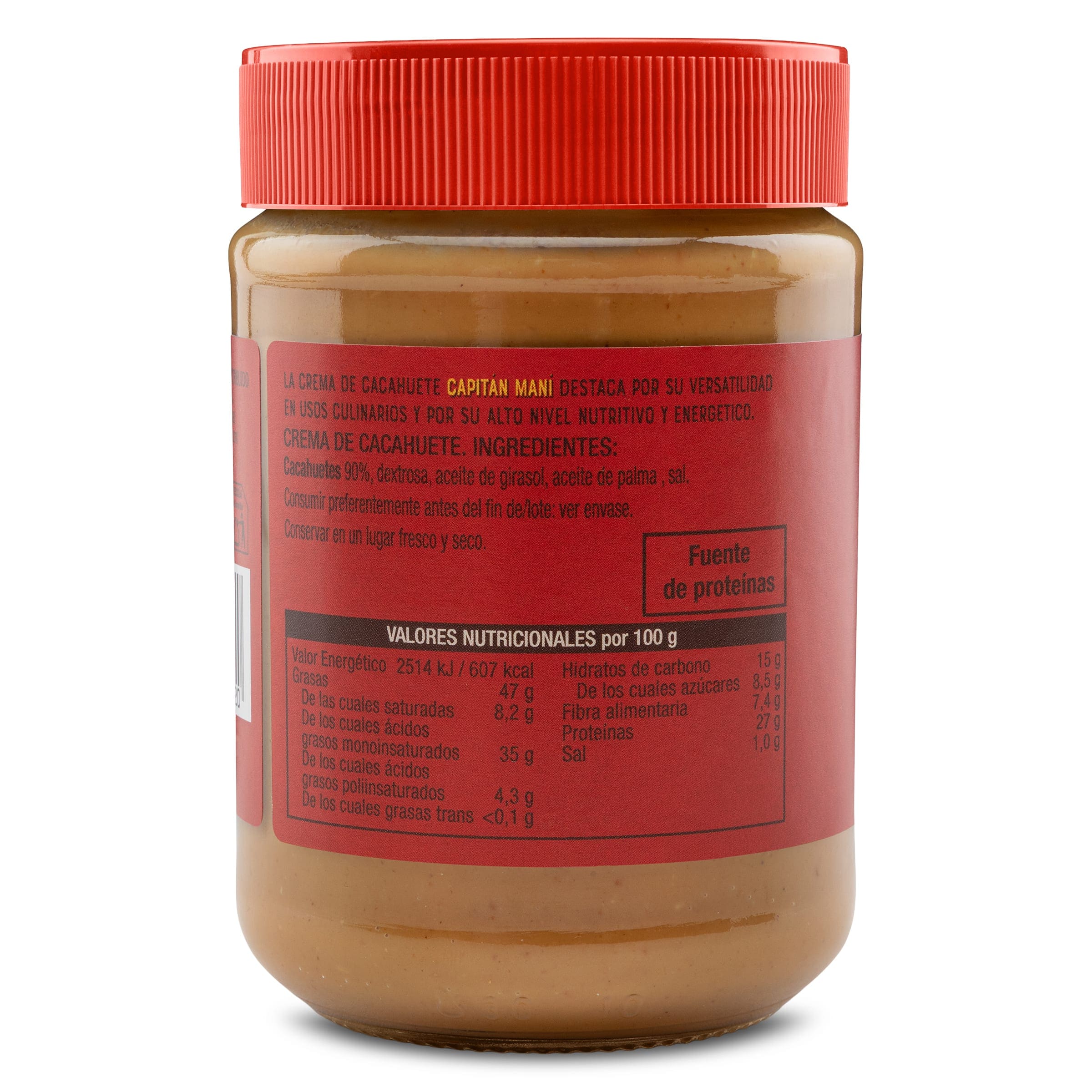 Crema de cacahuete Capitán Mani 340 g