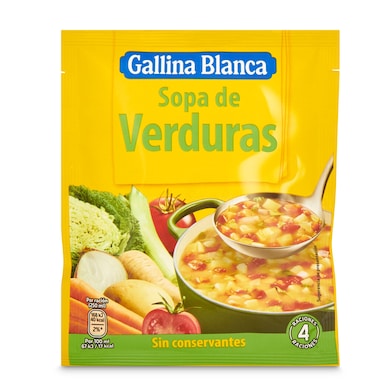 Sopa de verduras Gallina Blanca sobre 51 g-0