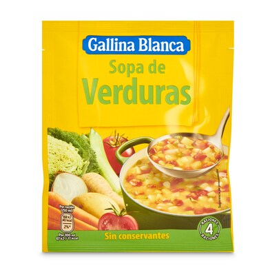 Sopa de verduras Gallina Blanca sobre 51 g-0