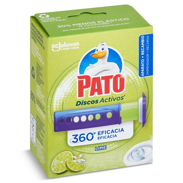 Discos Activos Aparato Aroma Lima Fresca Pato