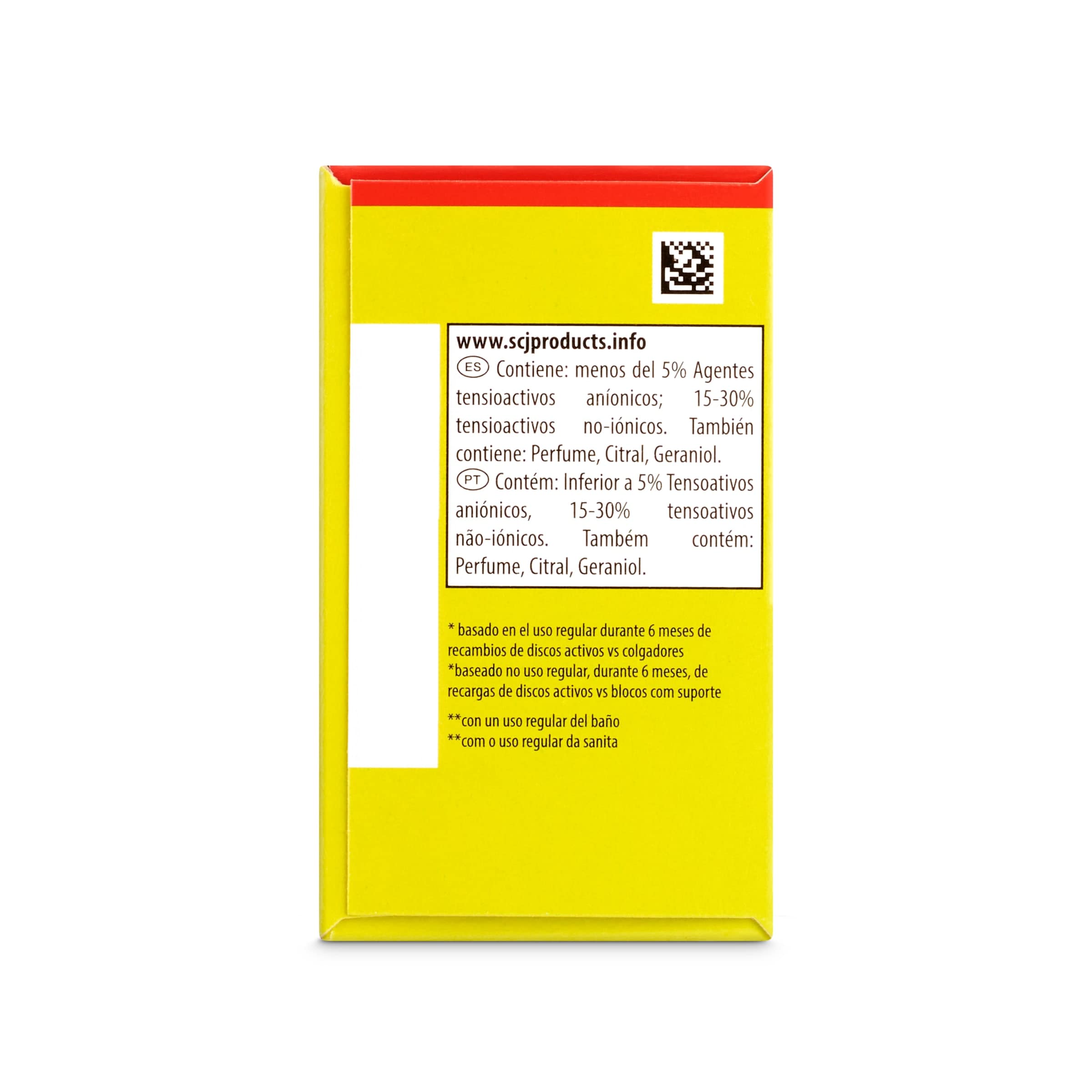 Discos activos aroma lima fresca Pato 2 unidades