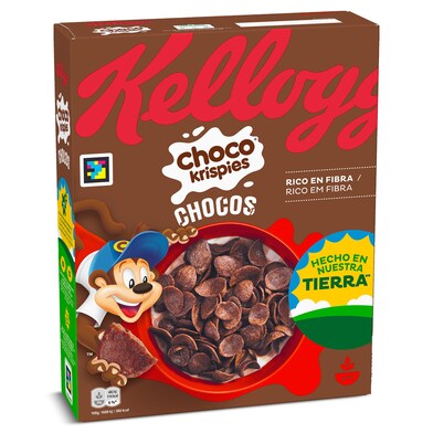 Cereales con chocolate Kellogg's Choco Krispies caja 330 g-0