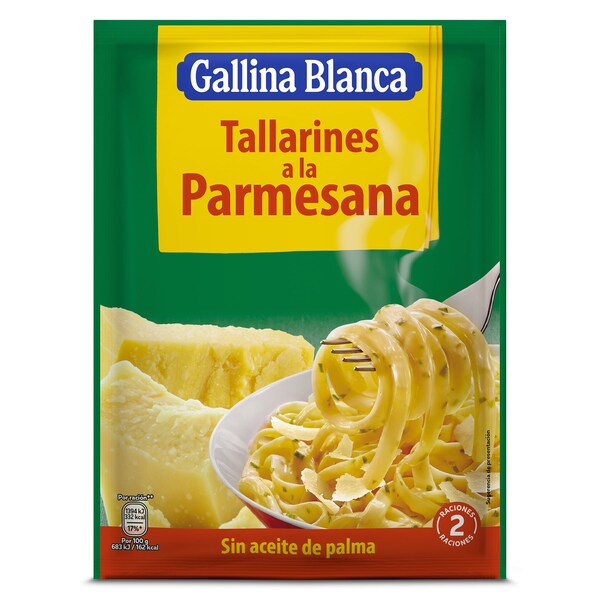 Tallarines Parmesana Gallina Blanca Sobre 143 Gr.