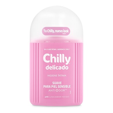 Gel íntimo delicado formula suave Chilly bote 250 ml-0