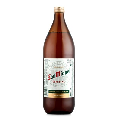Cerveza San Miguel botella 1 l-0 Cerveza San Miguel botella 1 l-0