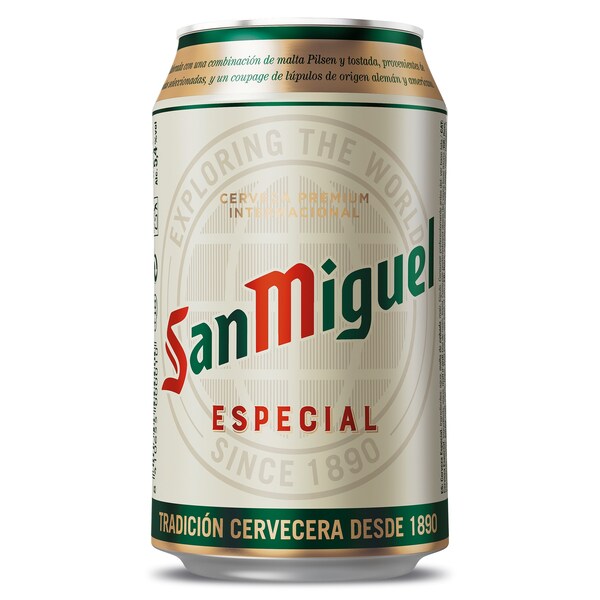 Cerveza San Miguel Lata 33 Cl.