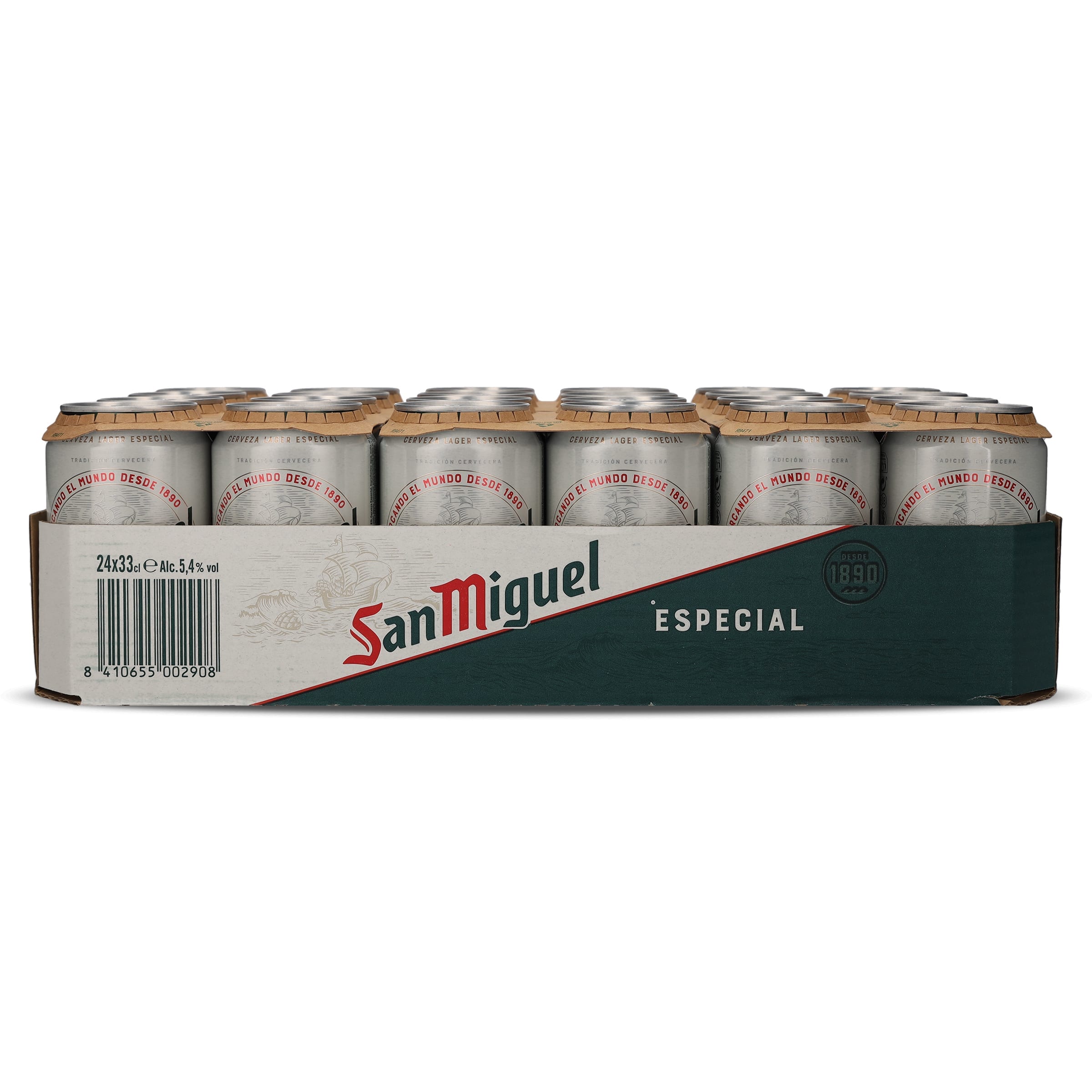 Cerveza San Miguel pack 24 x 33 cl