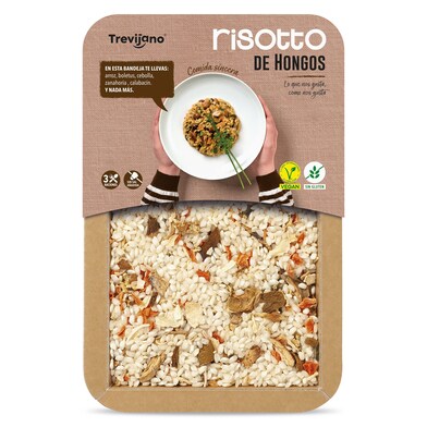 Risotto de hongos Trevijano bandeja 280 g-0