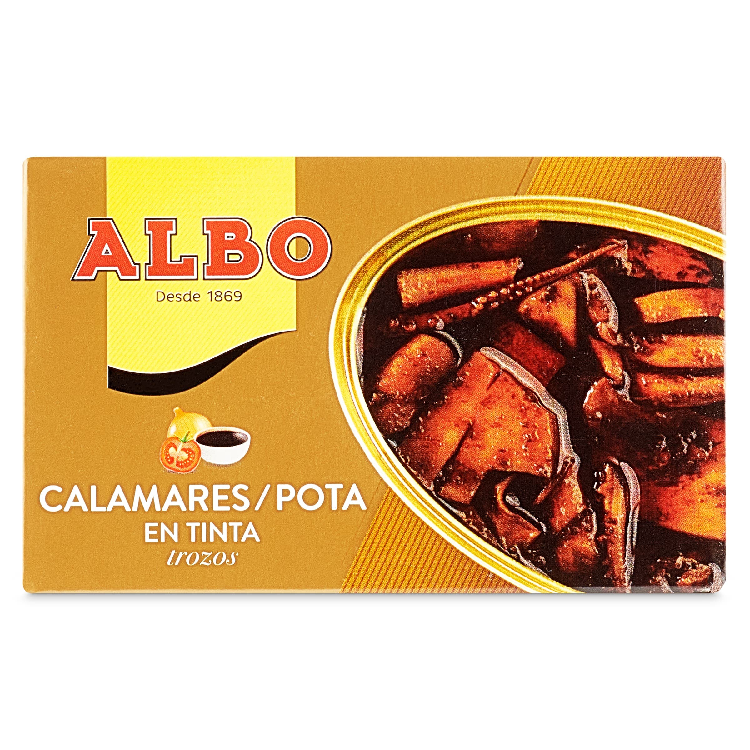 Calamares en su tinta Albo 72 g