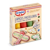 Lápices pasteleros de colores Dr. Oetker caja 76 g