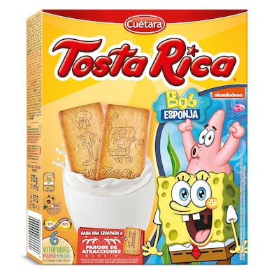 Galletas de desayuno Cuétara Tostarica caja 570 g-0