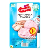 Mortadela clásica Campofrío sobre 95 g