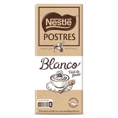 Chocolate blanco para postres Nestlé 170 g-0