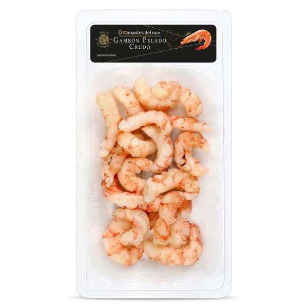 Colas Gambón Pelado Crudo Dia Mari Marinera Envase 200 Gr.