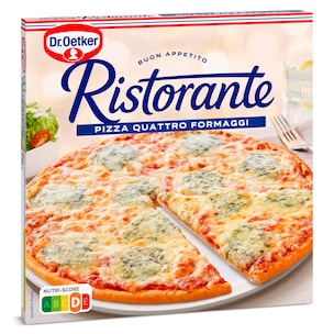 pizza cuatro quesos ristorante 340 g