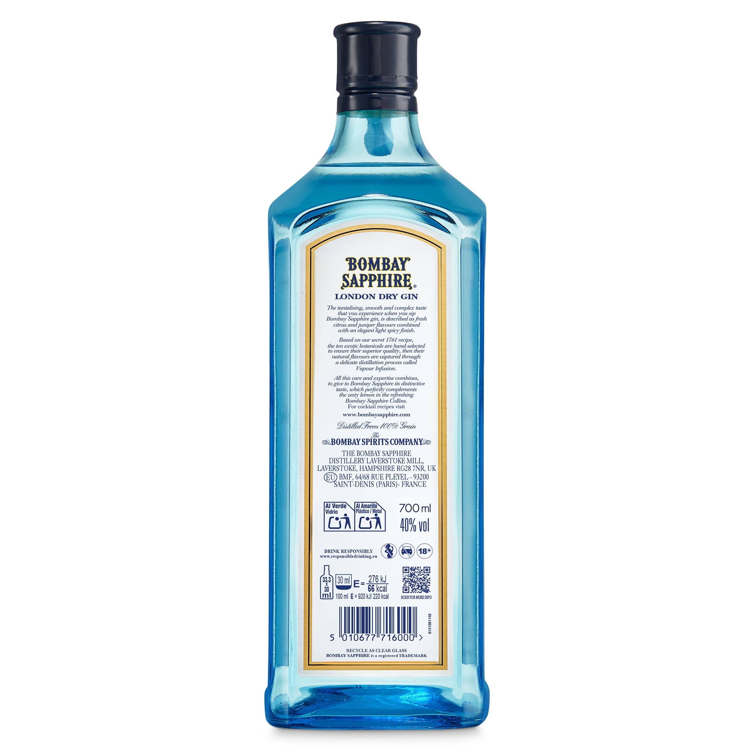 Ginebra Bombay 70 cl