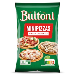 masa para mini pizza bolsa 265 g