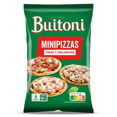 Masa para mini pizza Buitoni bolsa 265 g-0