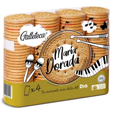 Galletas dorada maría Galleteca de Dia paquete 800 g-0