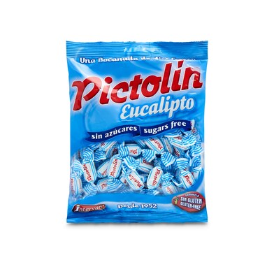 Caramelos de eucalipto sin azúcar Pictolin bolsa 200 g-0