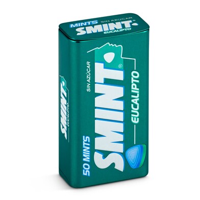 Caramelos de eucalipto sin azúcar Smint lata 35 g-0