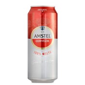 Cerveza Amstel lata 50 cl