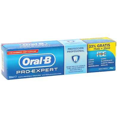 Pasta dentífrica pro-expert multiprotección Oral-B tubo 75 ml-0