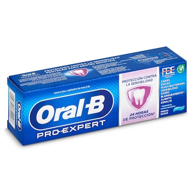 Pasta dentífrica pro-expert sensibilidad + blanqueamiento Oral-B tubo 75 ml-0