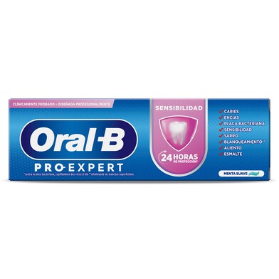 Pasta dentífrica pro-expert sensibilidad + blanqueamiento Oral-B tubo 75 ml-0