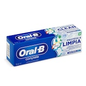 Pasta dentífrica complete con enjuague bucal Oral-B tubo 75 ml