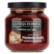 Salsa dulce de pimiento asado La vieja fábrica frasco 280 g