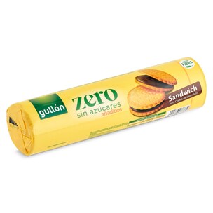galletas sandwich con chocolate sin azucares 250 g