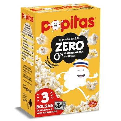 Palomitas zero microondas caja Popitas caja 210 g-0