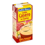 Caldo de carne 100% natural Gallina Blanca brik 1 l