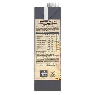 Caldo casero de cocido 100% natural Gallina Blanca brik 1 l-1