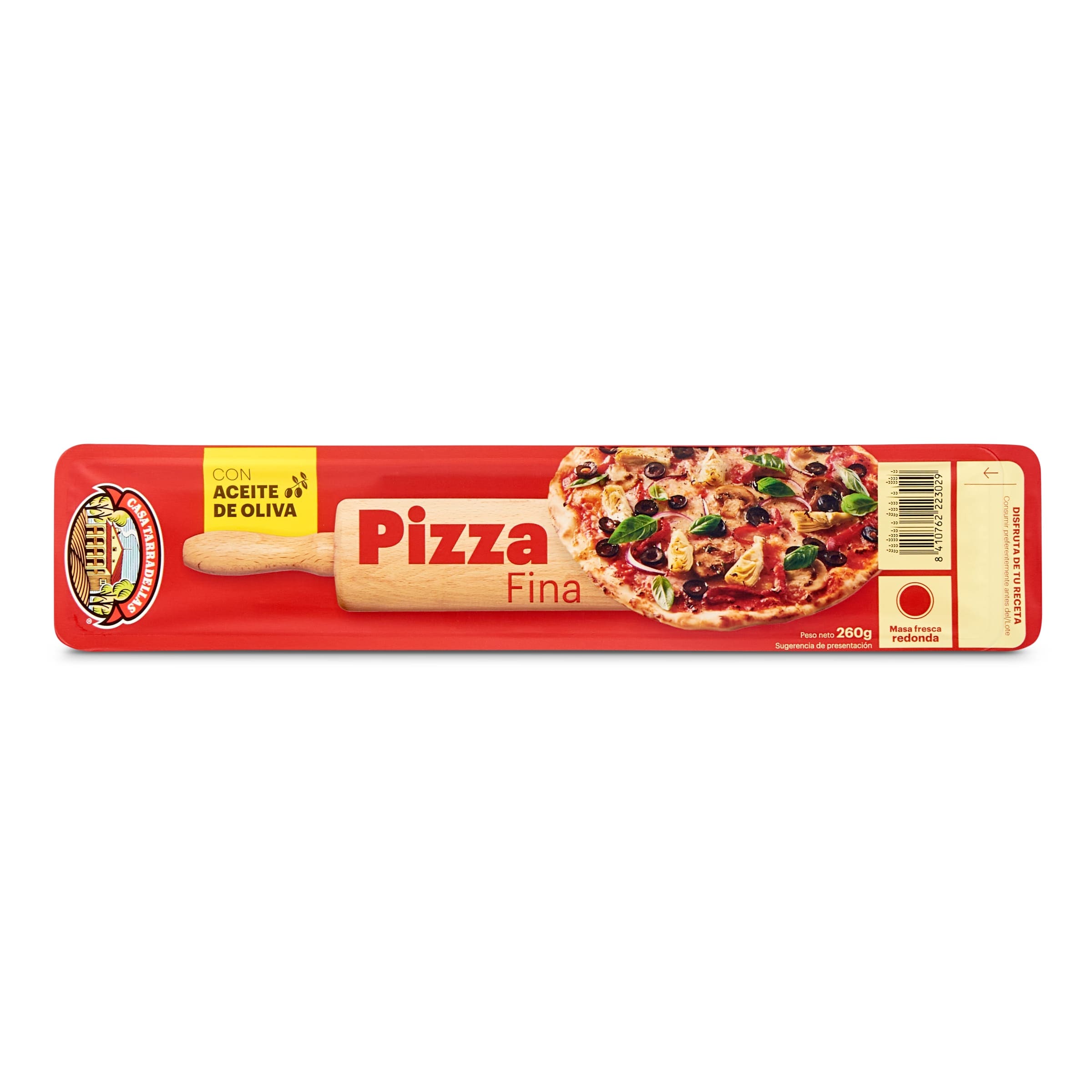 Masa fina para pizza Casa Tarradellas 260 g