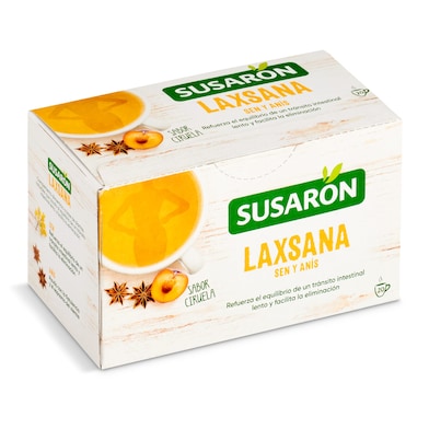 Infusión laxsana sabor ciruela Susaron caja 20 unidades-0