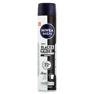 desodorante invisible black white men 200 ml