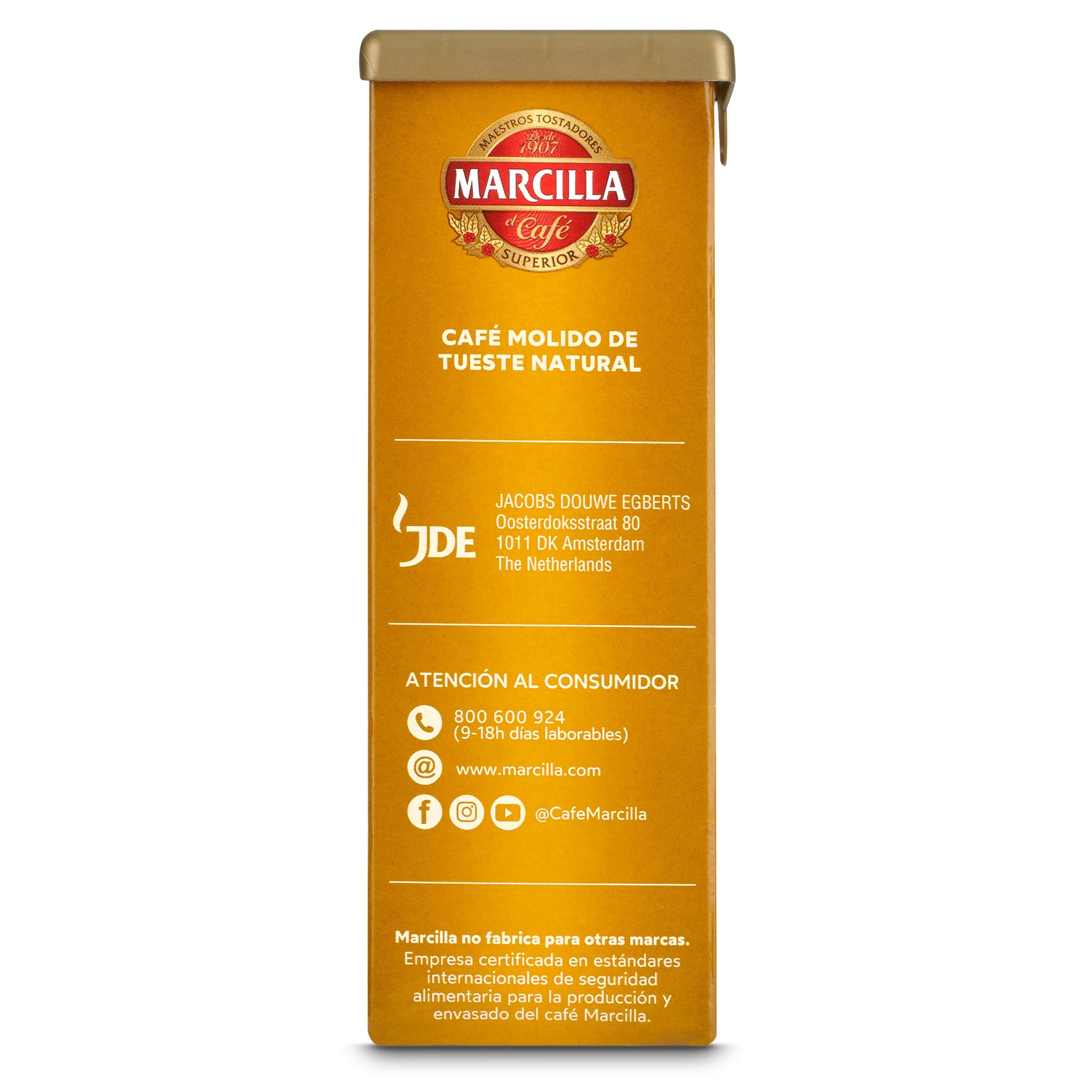 Café molido natural Marcilla 250 g