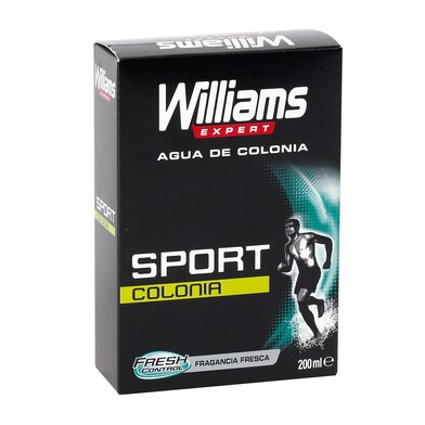 Agua de colonia sport Williams frasco 200 ml-0