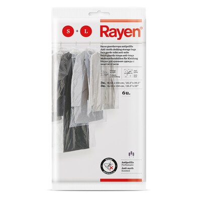 Sacos guardarropa antipolillas Rayén bolsa 6 unidades-0 Sacos guardarropa antipolillas Rayén bolsa 6 unidades-0
