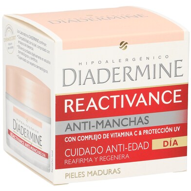 Crema de día antichas cuidado antiedad Diadermine caja 50 ml-0