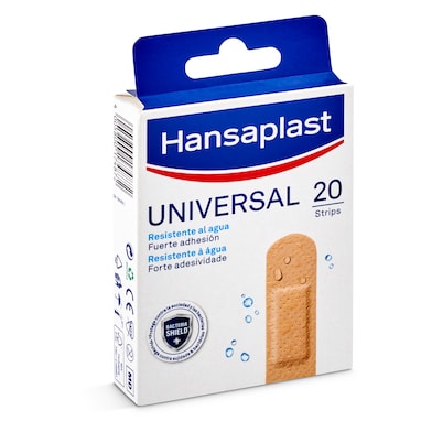 Apósitos surtidos universal resistente al agua Hansaplast 20 unidades-0