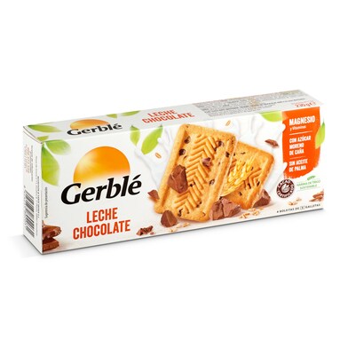 Galletas con leche chocolate Gerble 230 g-0