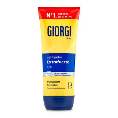 Gel fijador perfect fix 24 hrs extrafuerte Giorgi line tubo 170 ml-0