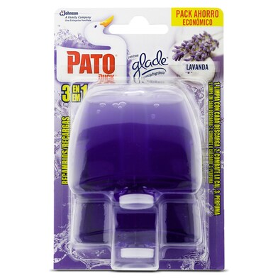 Bloc wc gel activo lavanda Pato 110 ml-0 Bloc wc gel activo lavanda Pato 110 ml-0