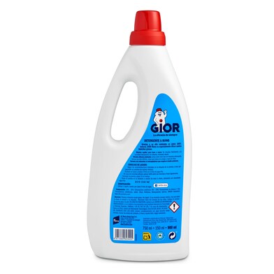 Detergente líquido a mano con bicarbonato Gior caja 750 ml-1 Detergente líquido a mano con bicarbonato Gior caja 750 ml-1