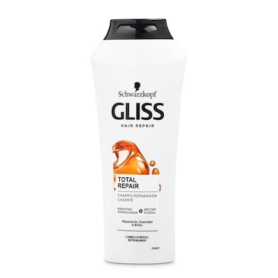 Champú reparador total Gliss botella 250 ml-0